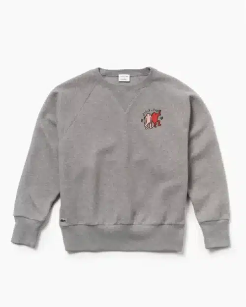 Lacoste Keith Haring Design Cotton Blend Sweatshirt