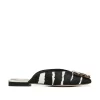 Black/Ivory Zebra Brahma