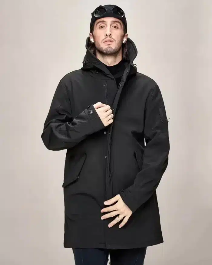 CP Company Sage Green Soft Shell Parka