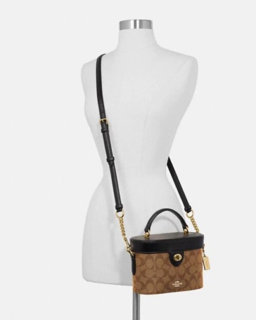 Coach Kay In Signature Canvas Crossbody