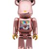 Bearbrick JSB 100% & 400% 2nd Ver. Set Pink Chrome