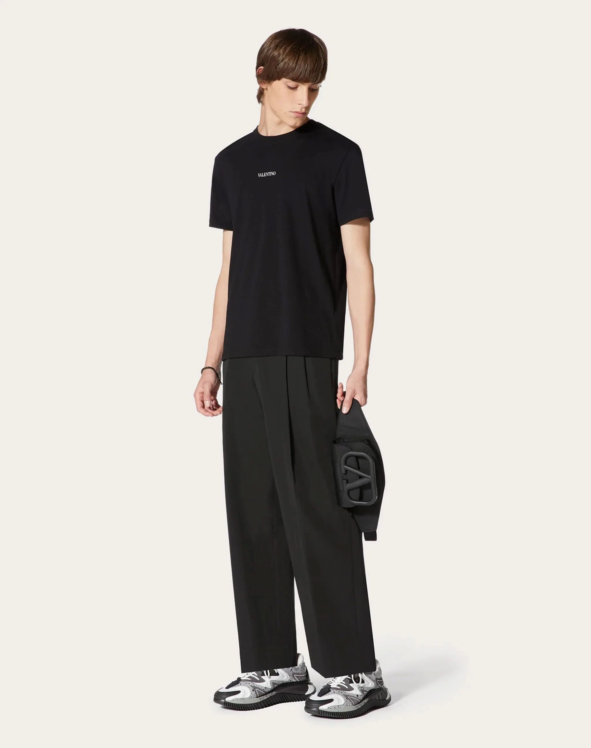 Valentino T-Shirt With "Valentino" Print