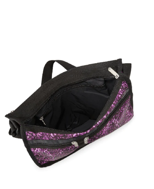 LeSportsac Deluxe Everyday Bag Violet Chettah - Fashionbarn shop - 4