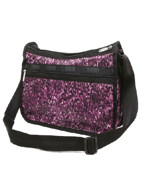 LeSportsac Deluxe Everyday Bag Violet Chettah - Fashionbarn shop - 5