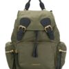 Burberry Medium Rucksack in Technical Nylon and Leather