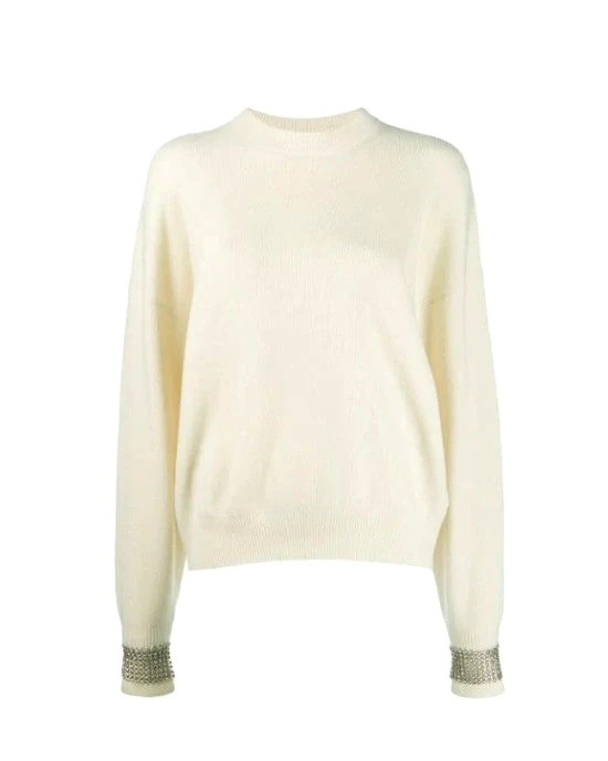 Alexander Wang Crystal Embellished Sweater
