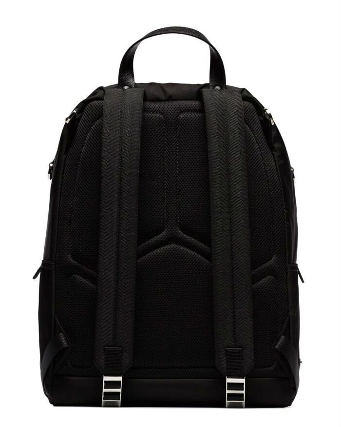 Prada Black Nylon Montagna Backpack
