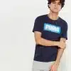 Puma Logo Graphic Short Sleeve Tee