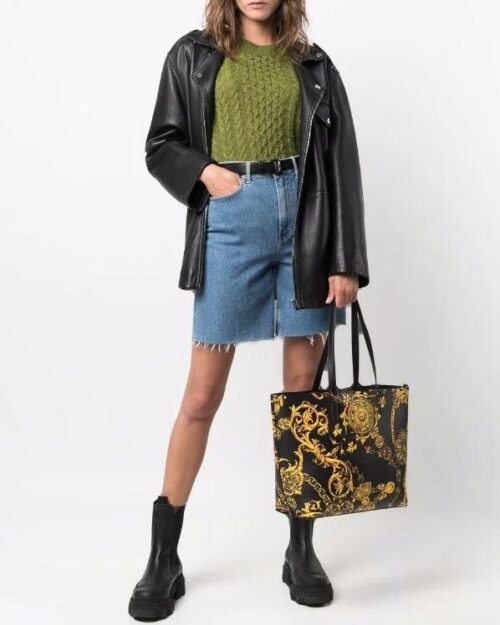 Versace Jeans Couture Regina Baroque Tote Bag