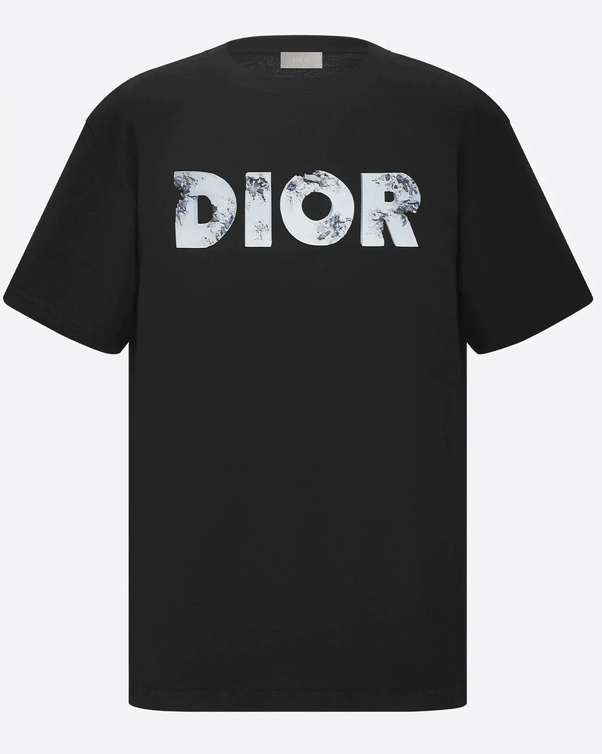 Dior and Daniel Arsham Eroded-Effect 3D Printed Logo T-Shirt