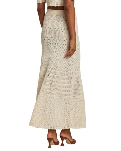 Ba & Sh Jena Cotton Knit Midi-Skirt