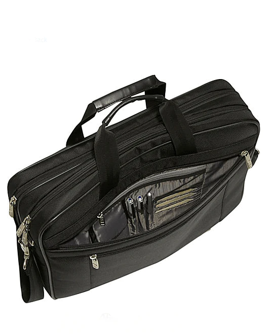 Samsonite Classic Two Gusset Toploader Laptop Briefcase  Apps   Save