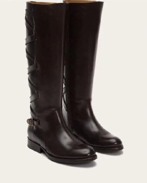 FRYE Women's Jordan Strappy Tall Riding Boot