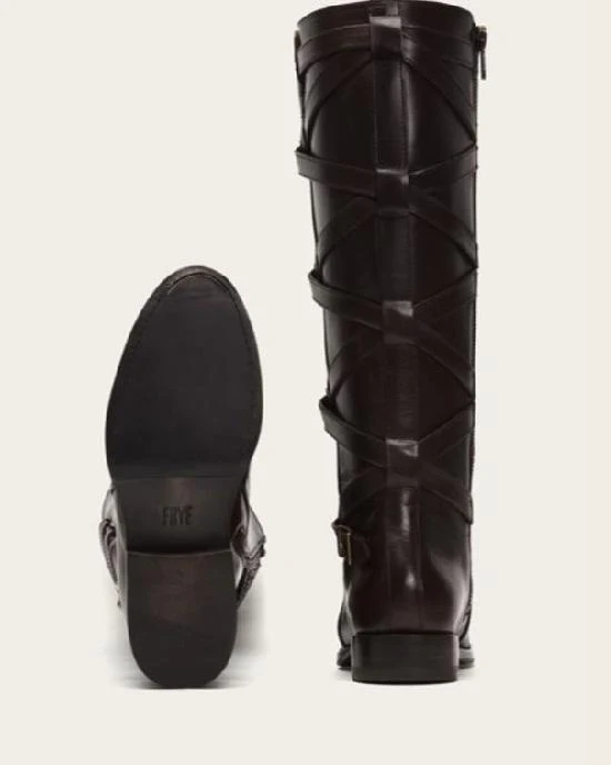 FRYE Women's Jordan Strappy Tall Riding Boot