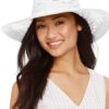 Nine West Women's Sheer Floppy Hat