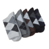 Socks Teams Men's 5-Pack Argyle Winter thicken warm terry socks