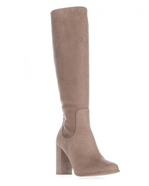 Madden Girl Klash Knee High Boots, Taupe