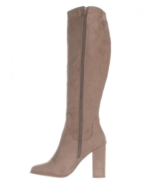 Madden Girl Klash Knee High Boots, Taupe