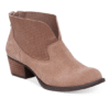 Jessica Simpson Womens Dacia Leather Closed Toe Ankle