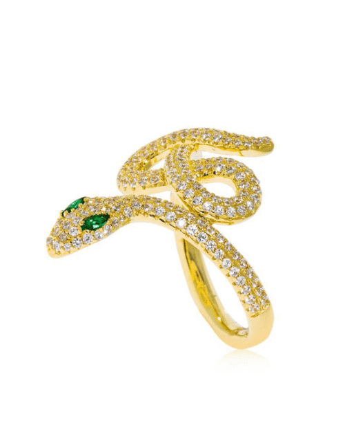 APM MONACO SERPENTINE STATEMENT RING