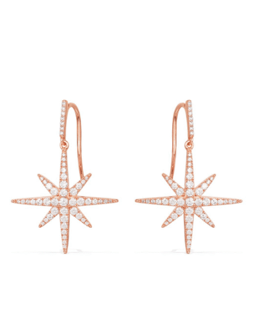 Apm Monaco Meteorites Rose Earrings