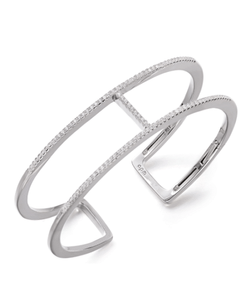 Apm Monaco Silver Cuff
