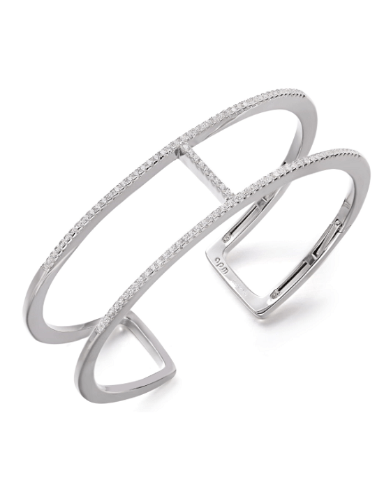 Apm Monaco Silver Cuff