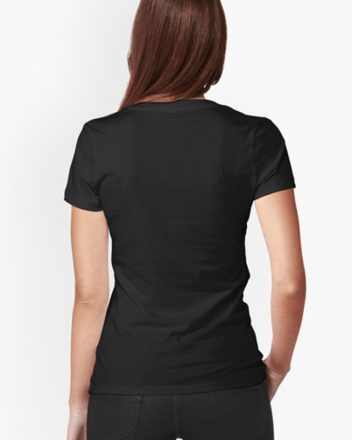 Women's Fitted V-Neck T-Shirt Chinese New Year 2019 - Year of the Pig / Boar