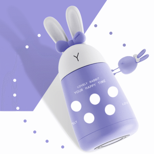 Rabbit Thermo Mug Cute Thermal Vacuum Flask For Child