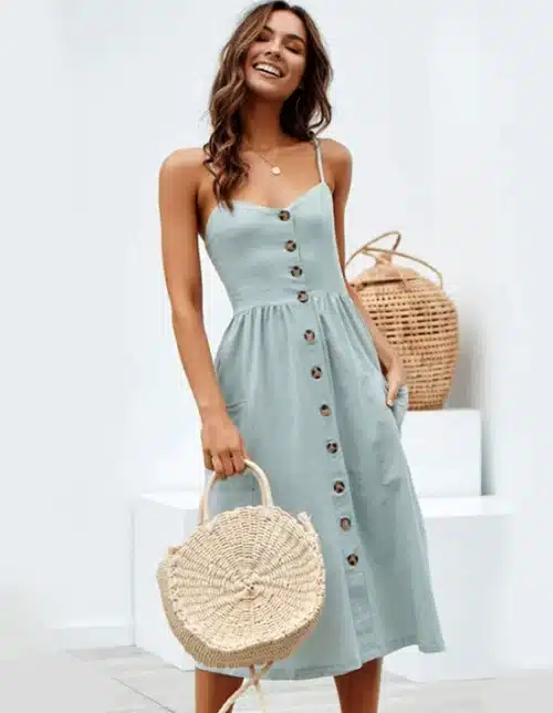 Women's Beach Party Midi Dress