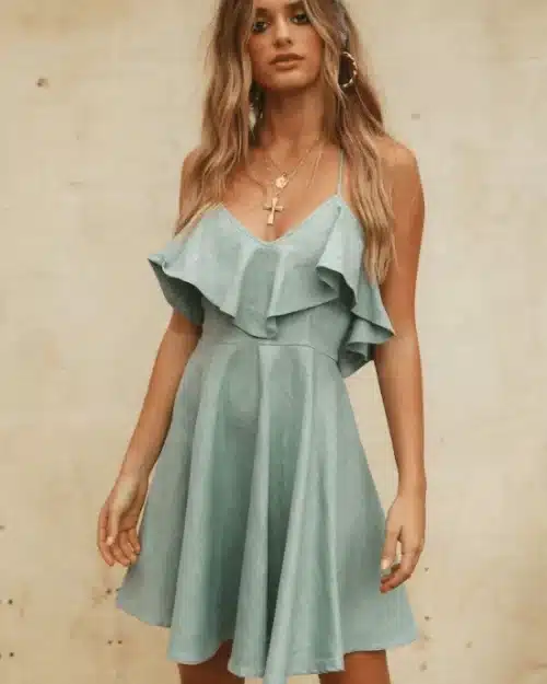 Women's Summer Beach Chiffon Dress