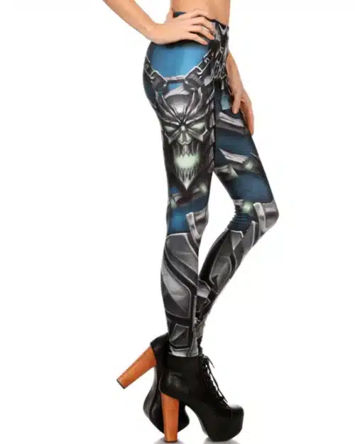 Women's Robot 3D Print Leggings