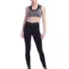 Women's Push Up Polyester V-Waist Leggings