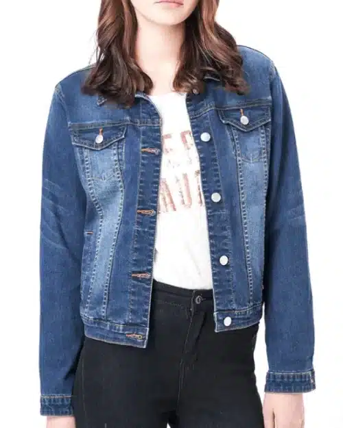 Women's Amelia Denim Jacket. Plus Size