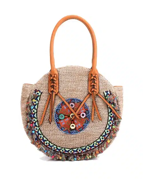 Women's Straw Boho Ethnic Totes