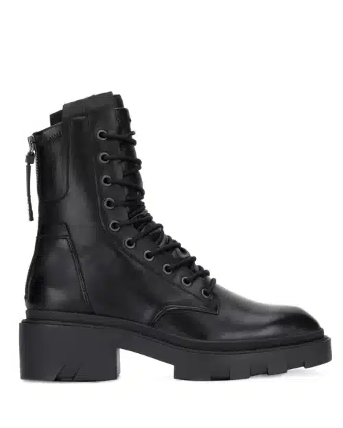 Ash Lace-Up Combat Boots
