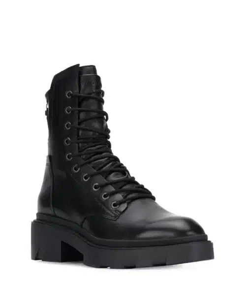 Ash Lace-Up Combat Boots