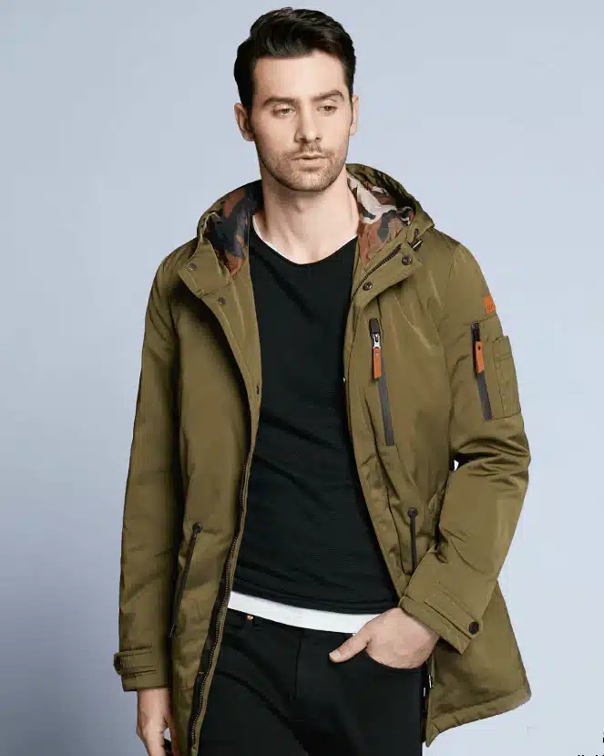 Ice Bear  Oversized Hooded Parka