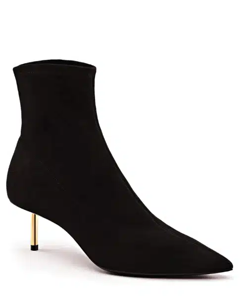 Stella Luna Black Cigarette Bootie