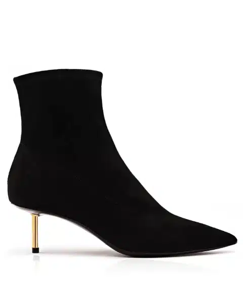 Stella Luna Black Cigarette Bootie