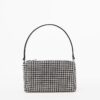 Alexander Wang Heiress Rhinestone Pouch, White