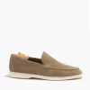 Loro Piana Summer Walk Suede Loafers