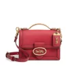 Coach Riley Top Handle 18, Burgundy