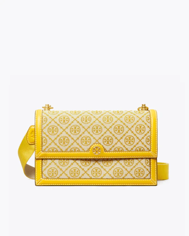Tory Burch T Monogram Jacquard Shoulder Bag