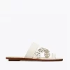 Tory Burch Tiny Miller Toe-Ring Slide, Leather