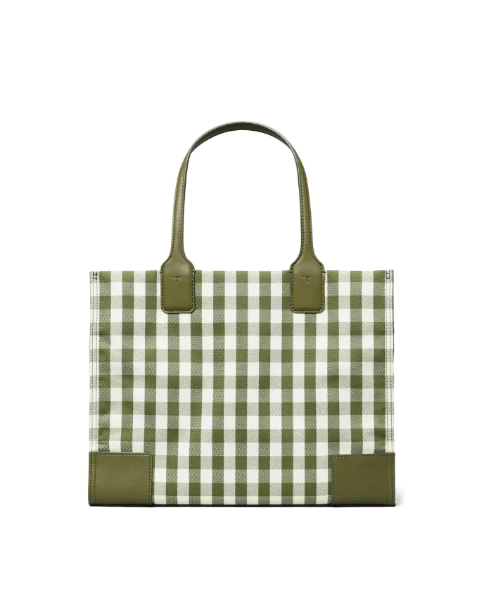 Tory Burch Ella Gingham Mini Tote Bag