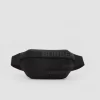Burberry Horseferry Print Nylon Canvas Sonny Bum Bag In Black