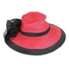Fine Millinery by August Hat Co Adjustable Two-Tone Wide Brim Sun Hat