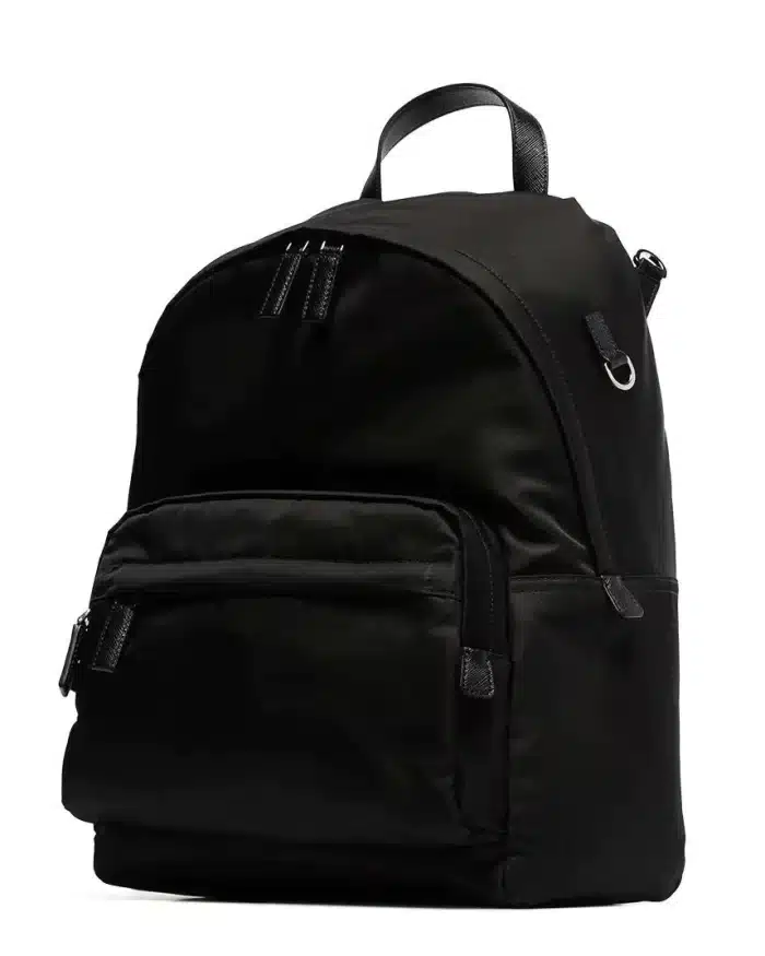 Prada Black Nylon Montagna Backpack