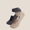 Oysho 2 Pairs Of Cotton Yoga And Pilates Socks, Grey